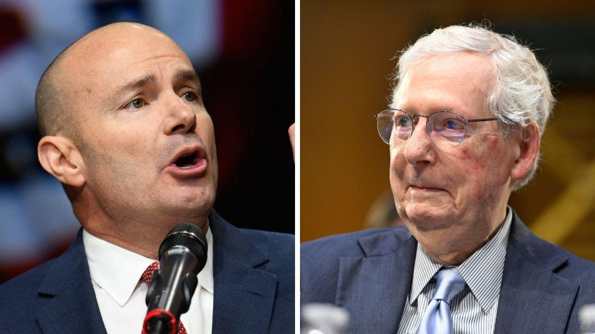 A spokesperson for Mitch McConnell's wife released a statement amid his hospitalization.
