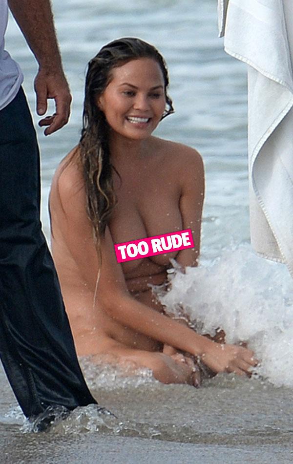 Chrissy Teigen & John Legend PDA Photo Shoot