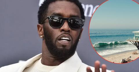 Photo of Sean 'Diddy' Combs, Beach
