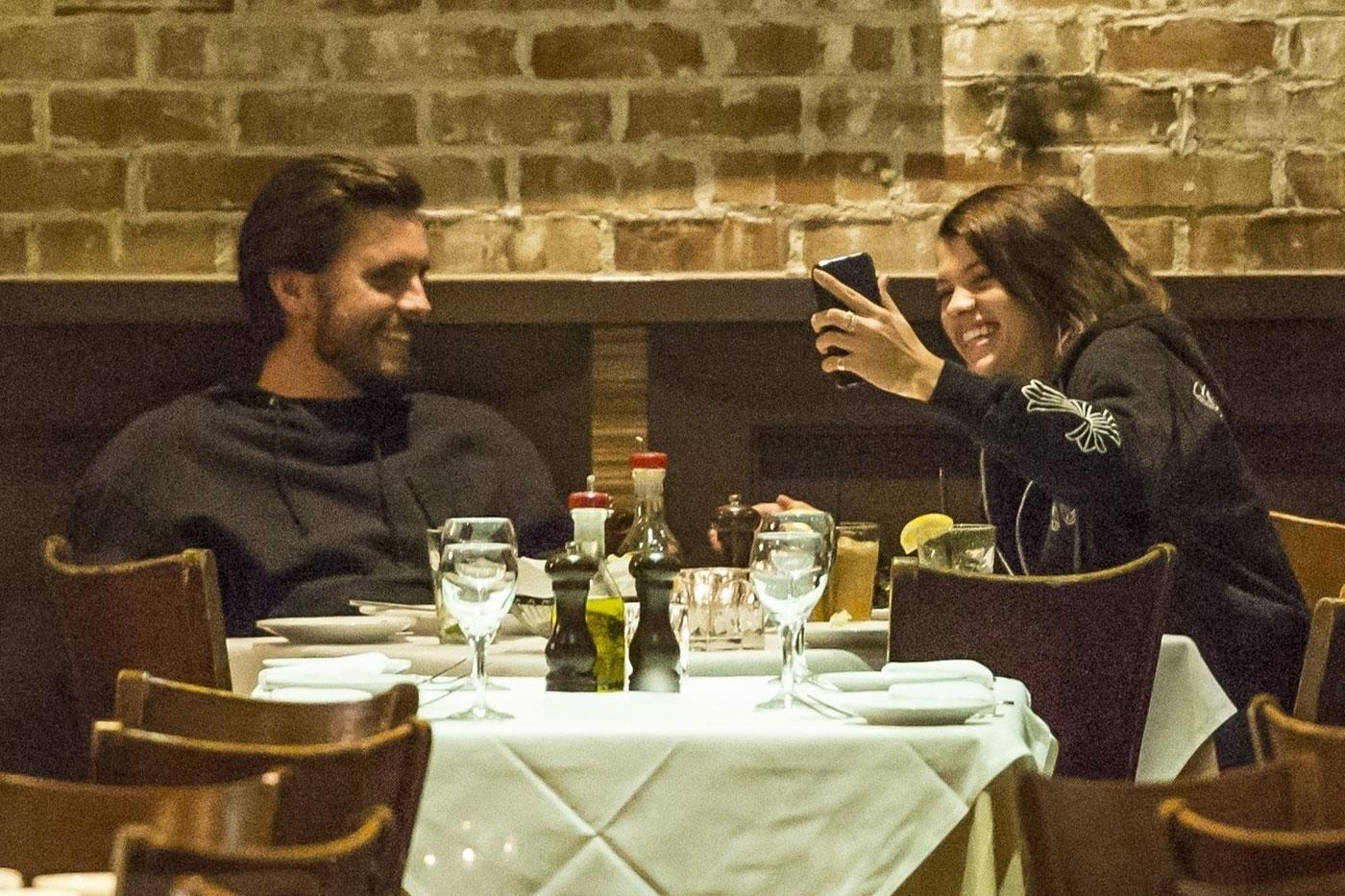 Scott Disick Sofia Richie Date Drinking