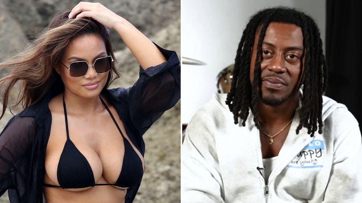 Split photos of Daphne Joy and Sly Diggler