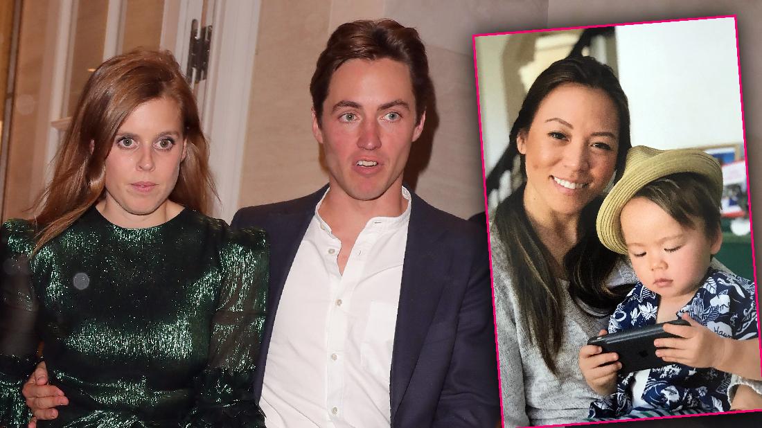 Princess Beatrice Fiance's Baby Mama Too Close To Him