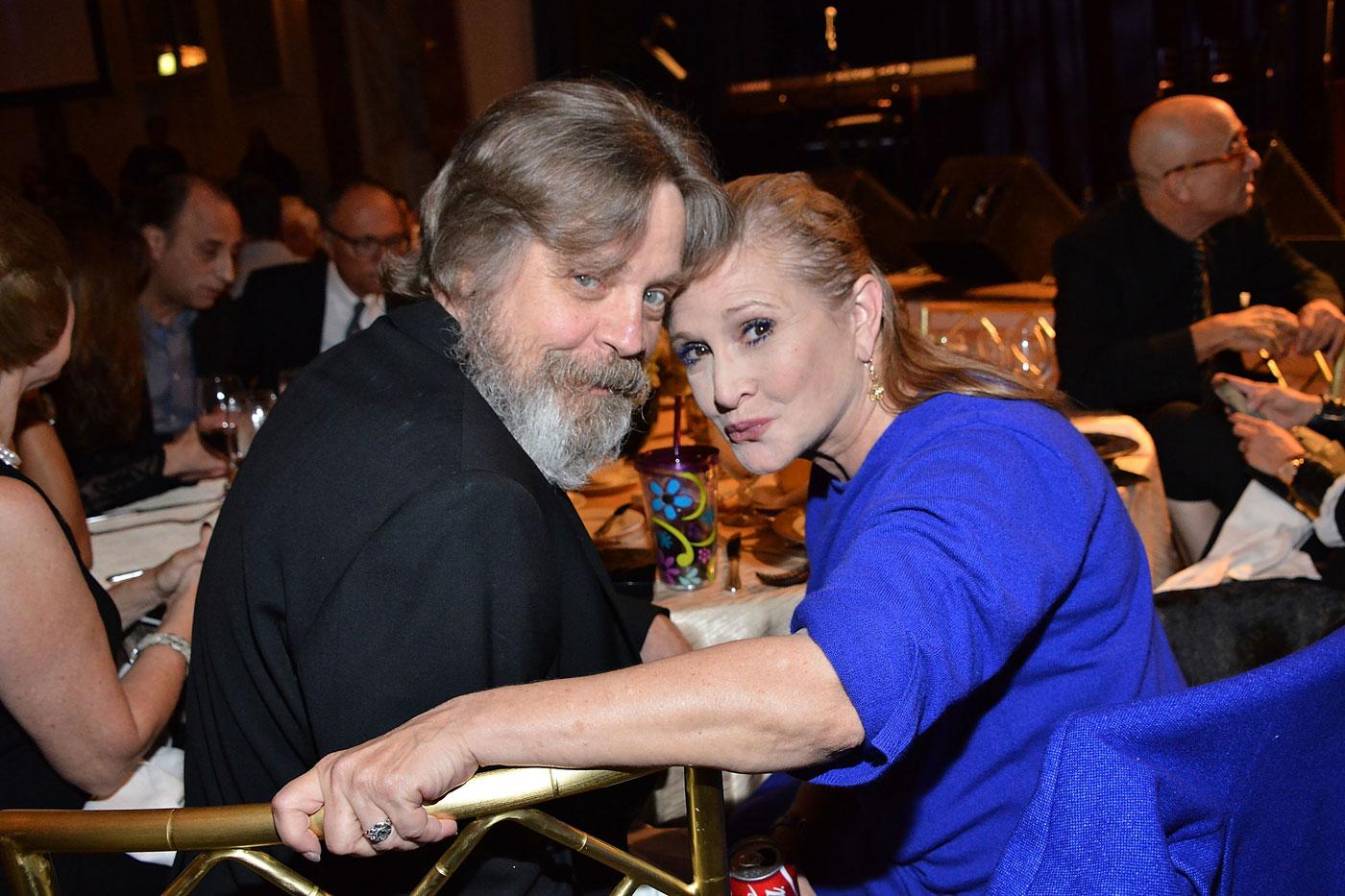 Carrie Fisher Death Anniversary Celebrity Posts