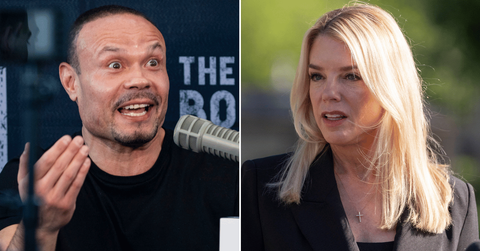 Photo of Dan Bongino, Pam Bondi