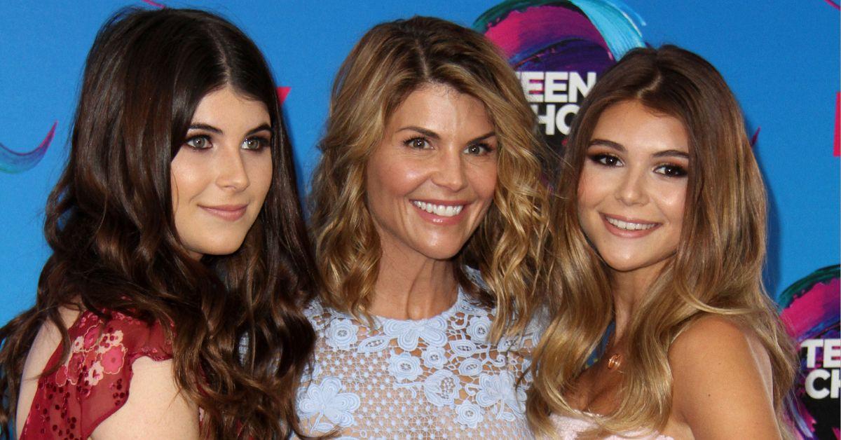 Photo of Lori Loughlin with daughters