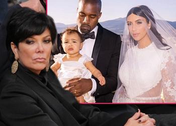 //kris jenner wedding photos
