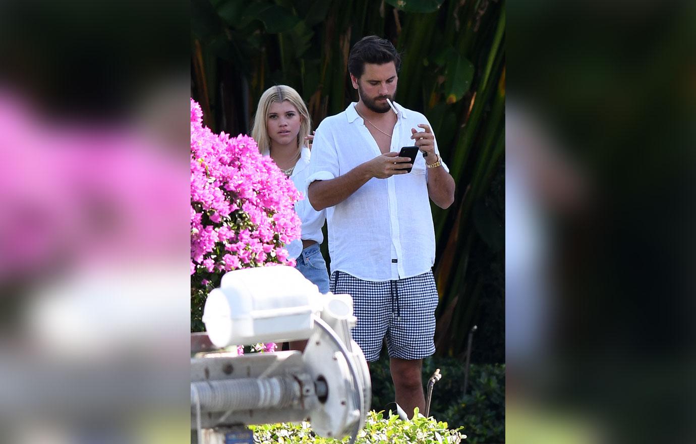 Sofia Richie Bikini Scott Disick Miami Family Fears Worst