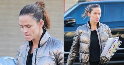 //jennifer garner toned body gym pp