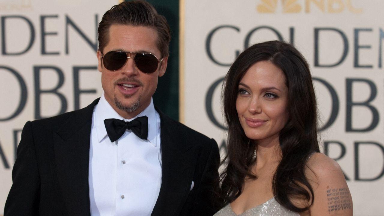 Photo of Angelina Jolie and Brad Pitt