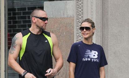 //heidi klum bodyguard splash wenn