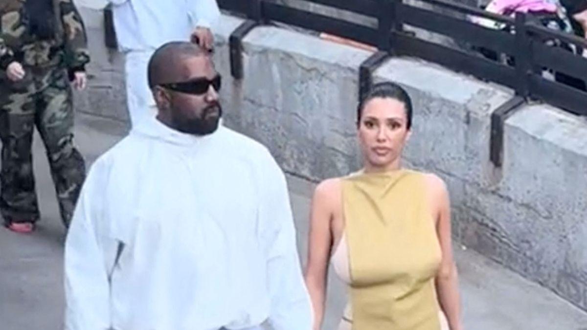 Photo of Kanye West and Bianca Censori