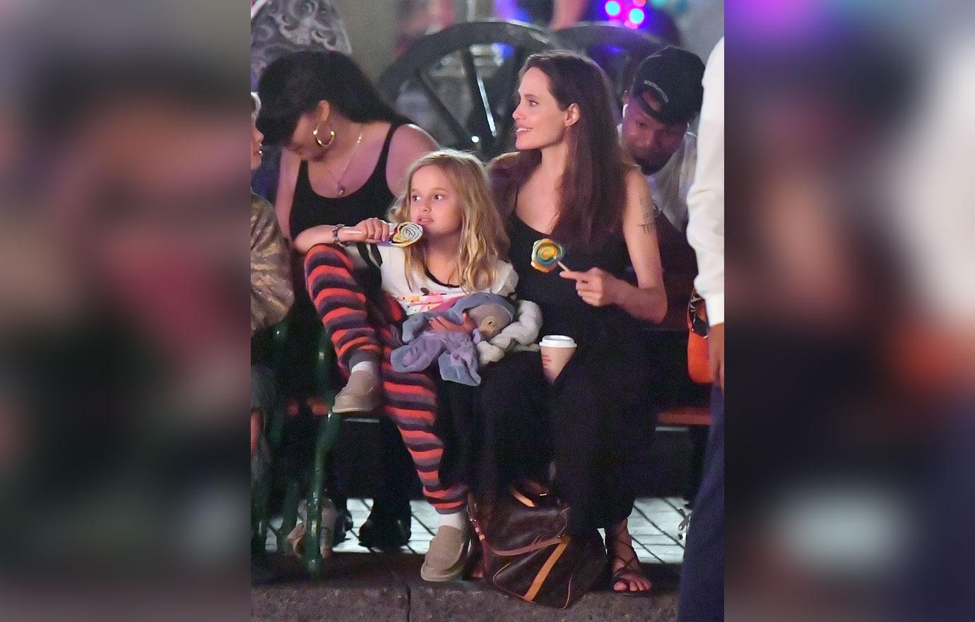 //skinny Angelina jolie twins birthday disneyland