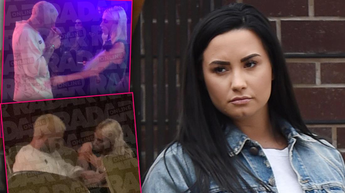 Demi Lovato Ex Caught With Mystery Blonde, Feeling Much Better After Split