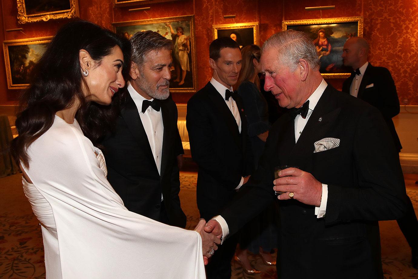 Amal George Clooney Buckingham Palace