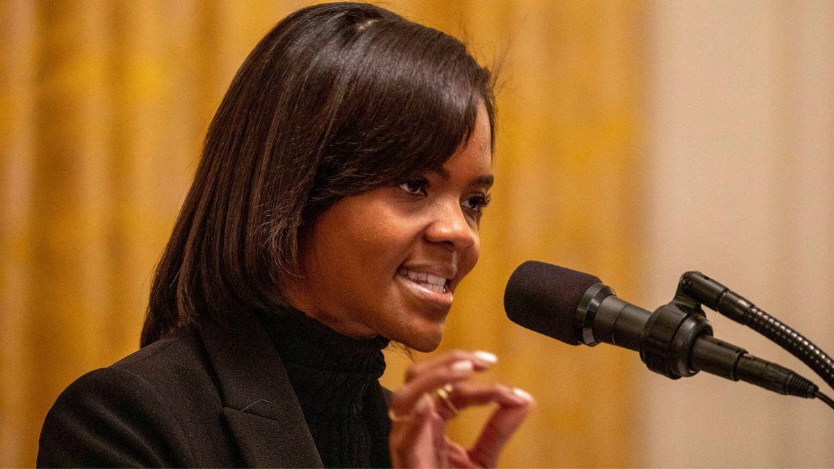 image of Candace Owens joined others questioning the official narrative surrounding the shooting.
