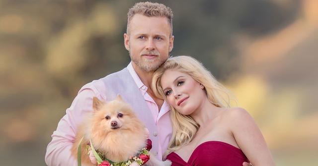 Spencer Pratt Heidi Montag baby bump photo shoot