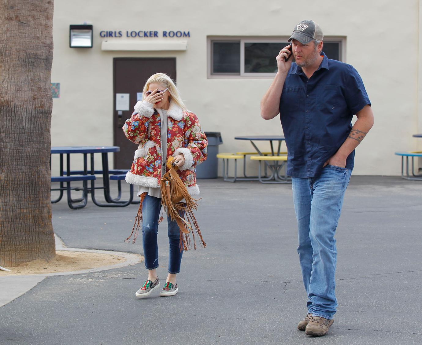 Holiday Wedding? Gwen & Blake Enjoy Her Son Kingston's Baseball Game