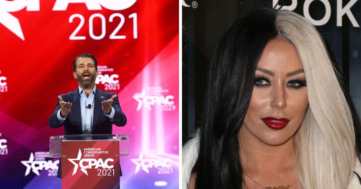 Photo of Donald Trump Jr. and Aubrey O'Day