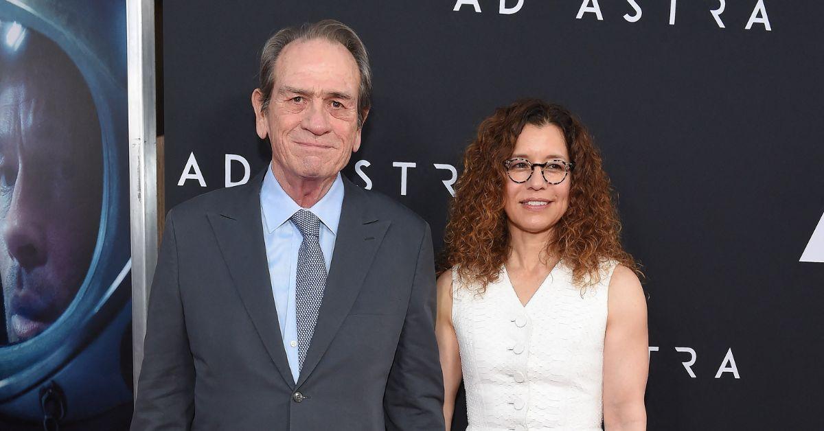 Photo of Tommy Lee Jones and wife Dawn 