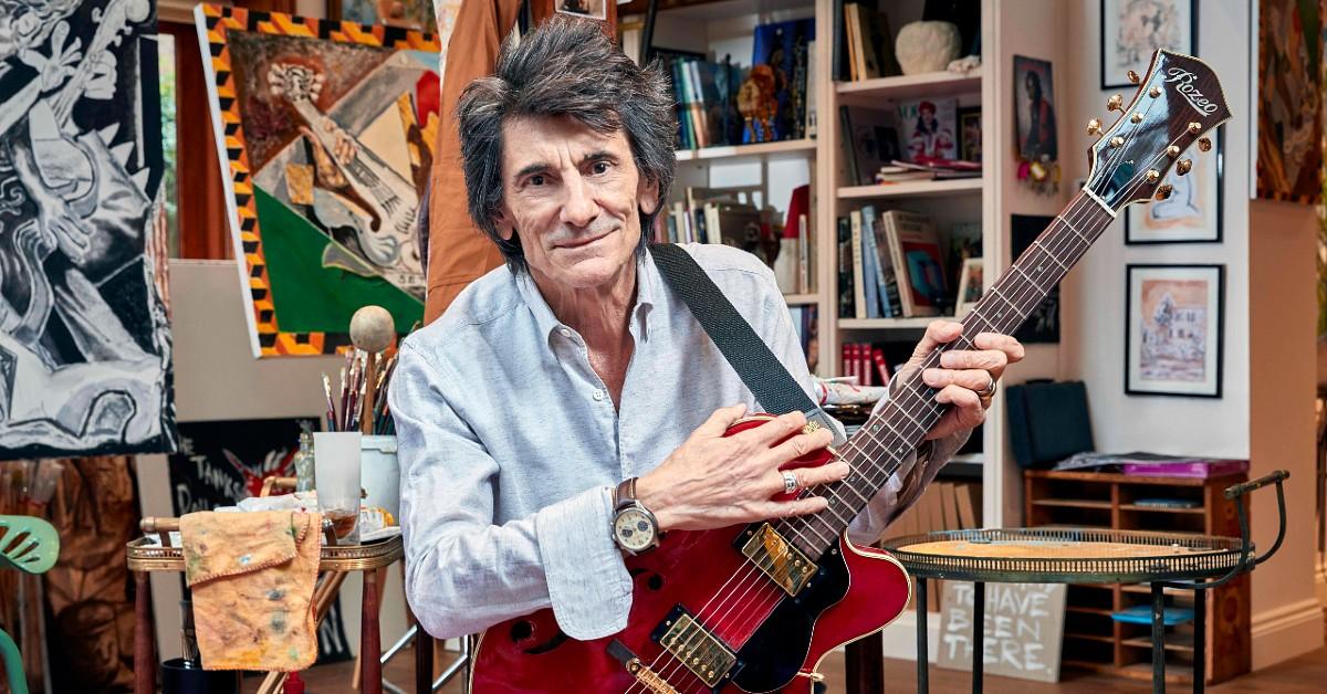 rolling stone ronnie wood  admits hes dumped drink and drugs for obsession with gay artist caravaggio im happier than ever