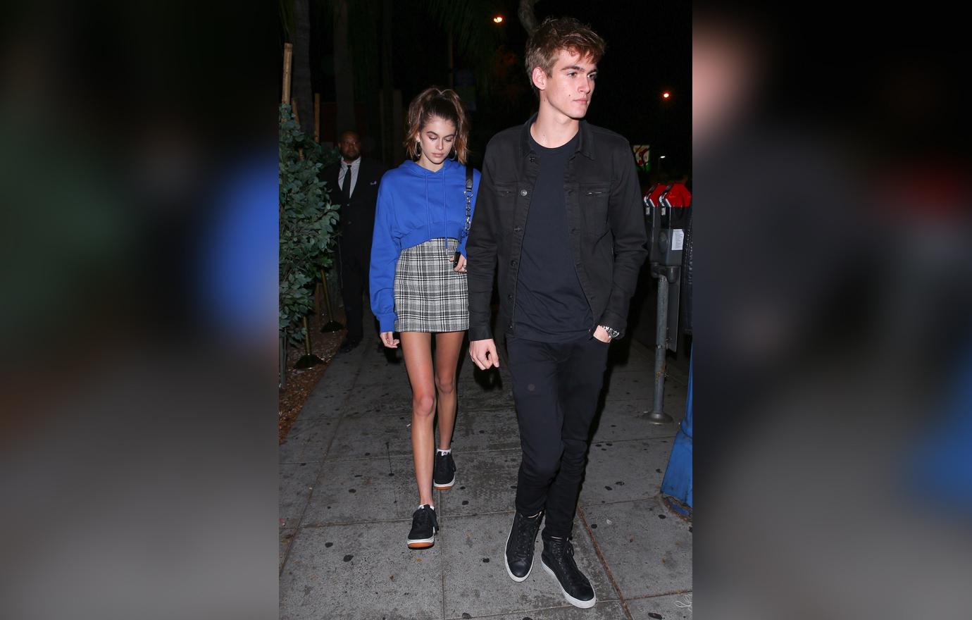 //kaia gerber and presley gerber hit west hollywood