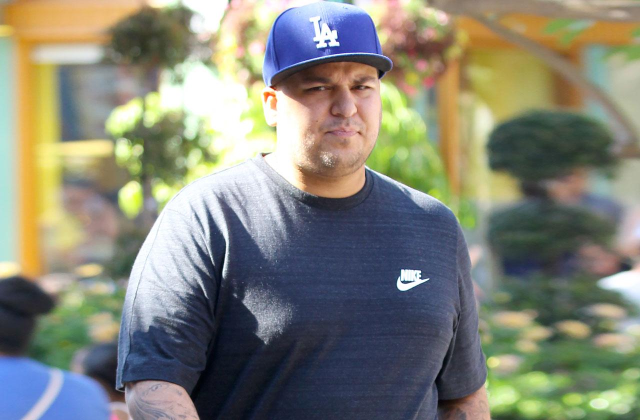 Rob Kardashian’s 15,000 Calorie Diet Has Him Headed For A Heart Attack