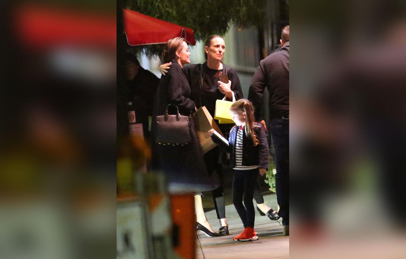 Angelina Jolie Resurfaces Brad Pitt Jen Aniston Birthday Party