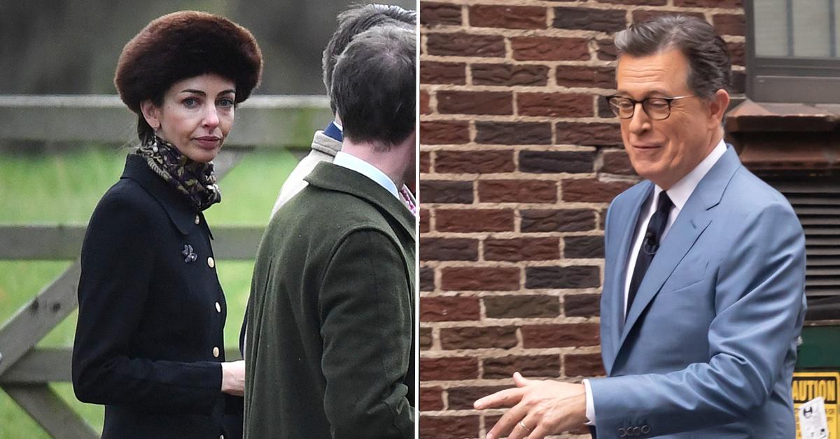 rose hanbury fires off legal notice stephen colbert prince william affair joke pp