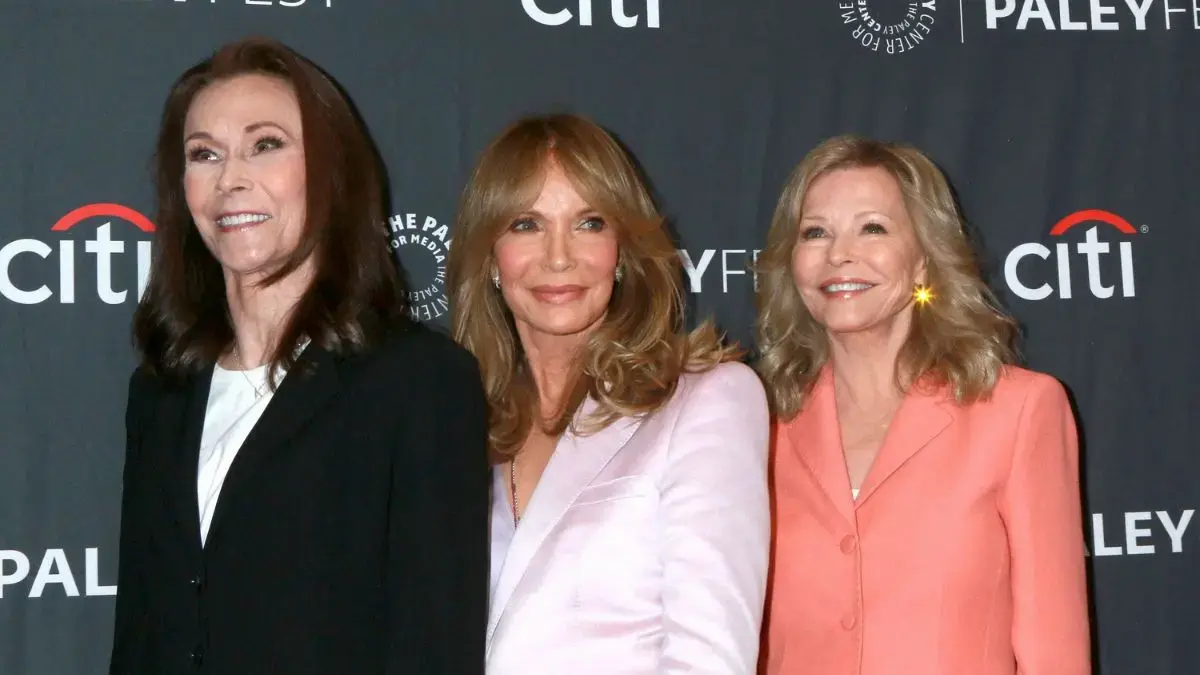 Jaclyn Smith met up with her fellow 'Charlie's Angels' co-stars at PaleyFestLA in April.