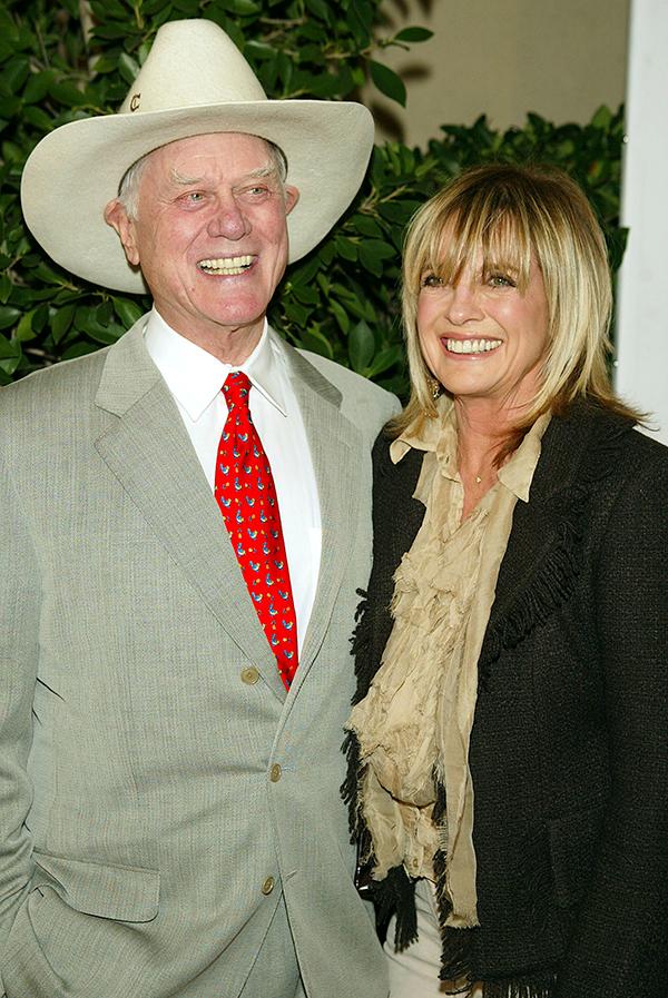 //linda gray dallas secrets larry hagman