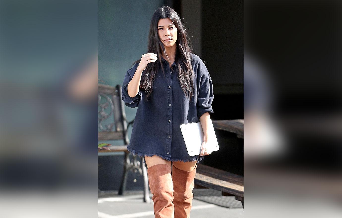 Kourtney Kardashian Droopy Eye