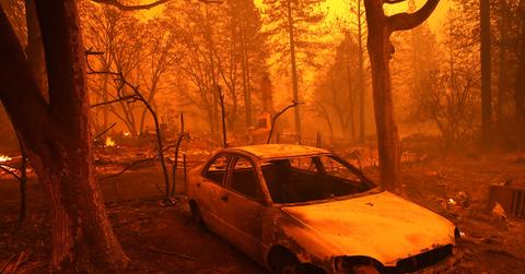California Fires Paradise Town Five Dead