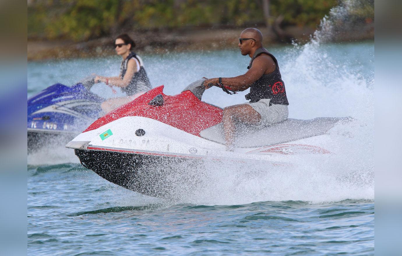 Katie Holmes And Jamie Foxx Enjoy Jet Ski Fun