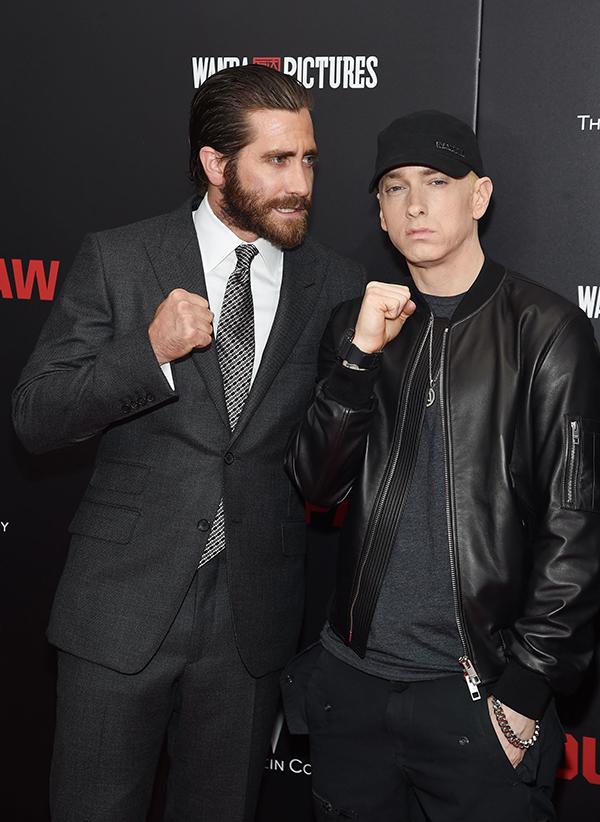 //jake gyllenhaal southpaw premiere