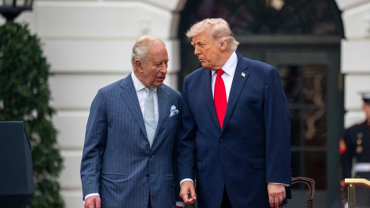 Photo of Donald Trump and King Charles