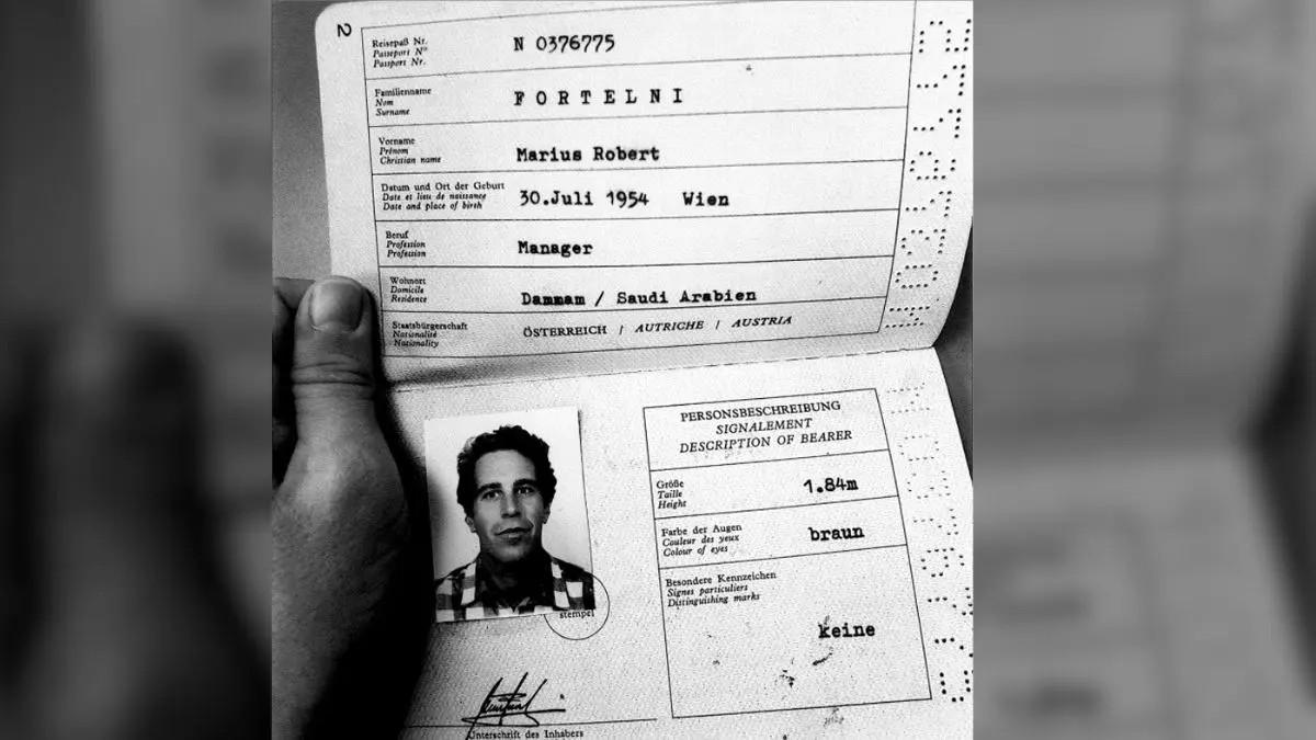 epstein passport