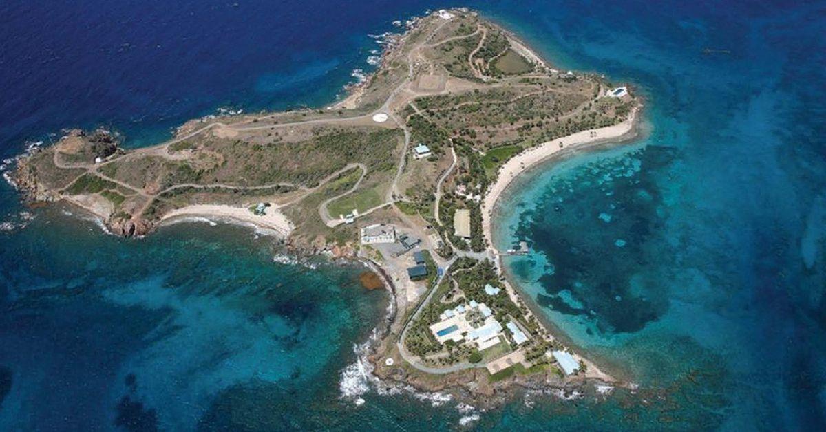Photo of Epstein island