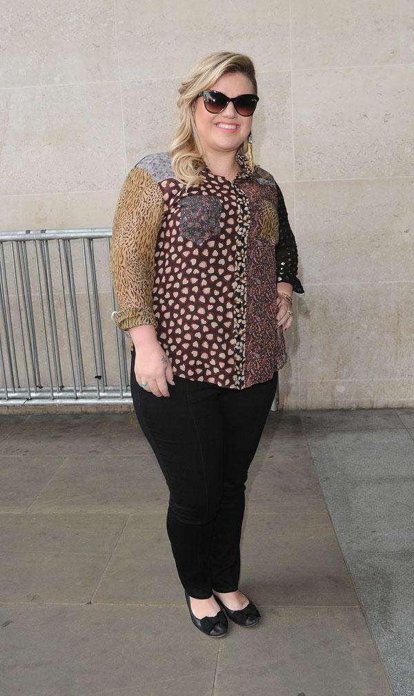 //kelly clarkson weight singer london shocking report health photos