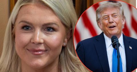 Photo of Karoline Leavitt and Donald Trump