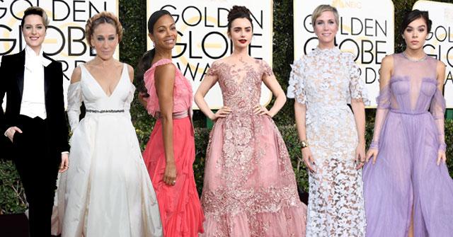 //golden globes awards red carpet best worst dressed pics pp