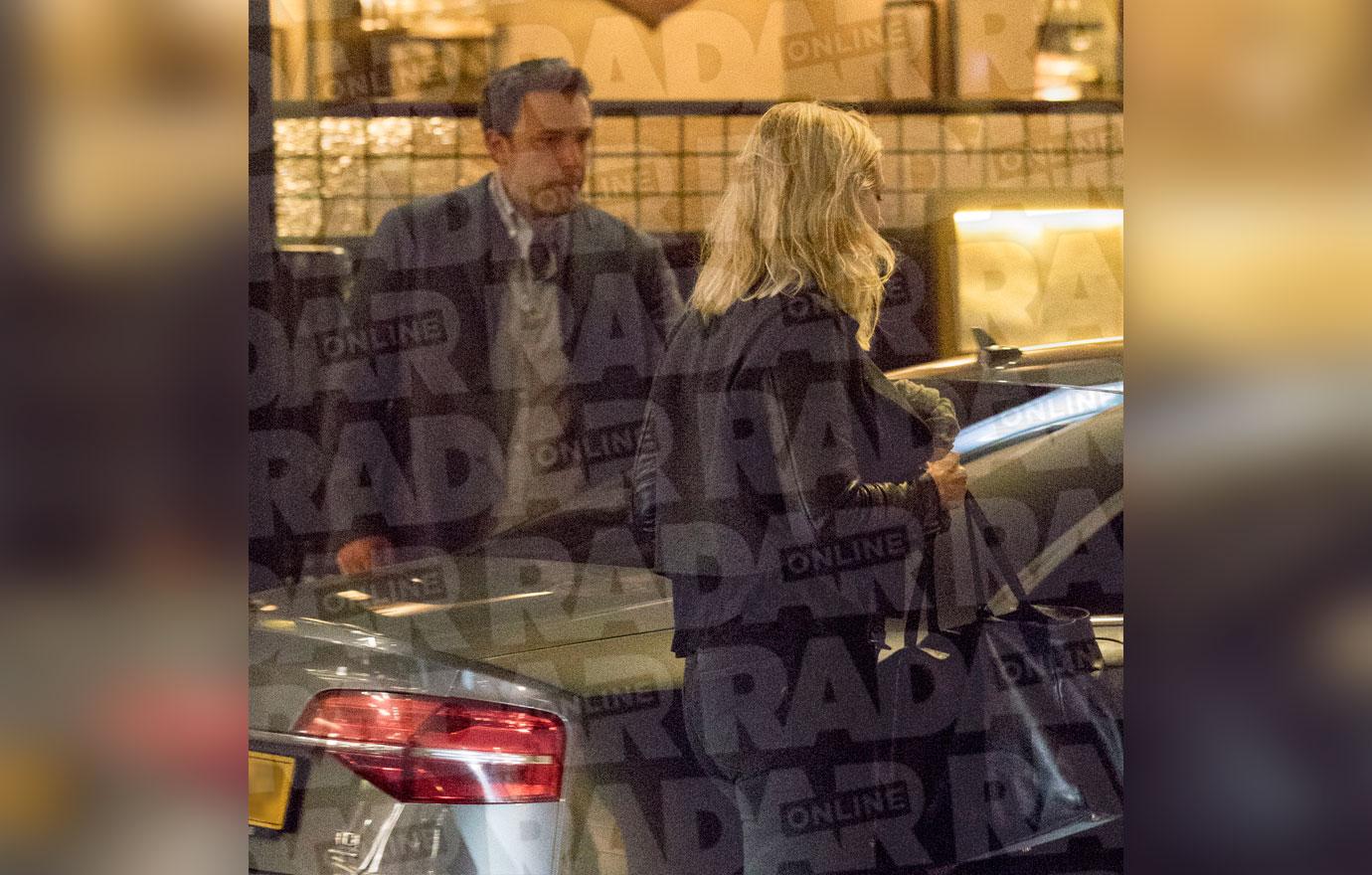 Ben affleck lindsay shookus cozy car date