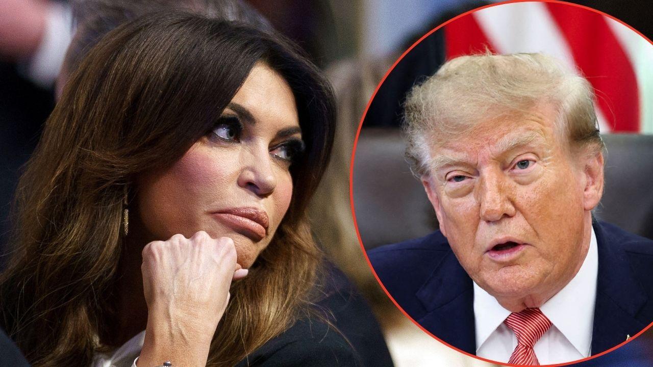 picture of Kimberly Guilfoyle and donald trump
