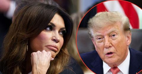picture of Kimberly Guilfoyle and donald trump
