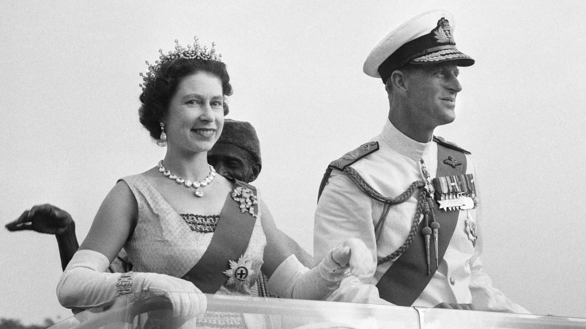 Photo of Queen Elizabeth and Price Philip