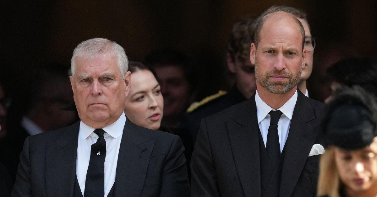 Photo of Prince William and Andrew