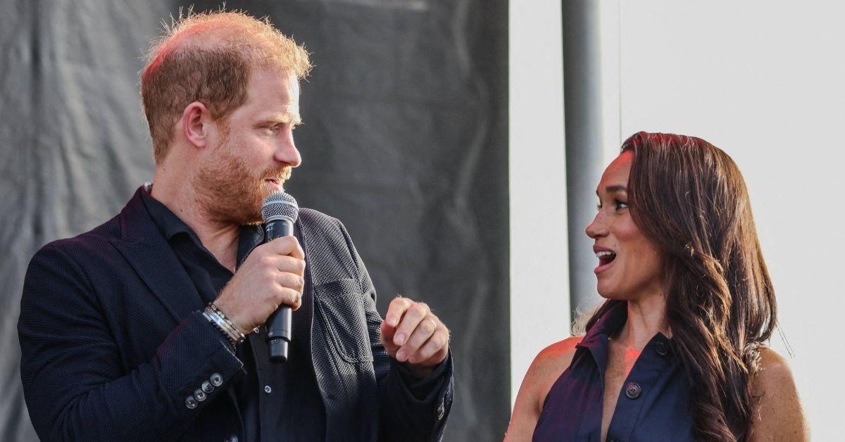 picture of Prince Harry and Meghan Markle