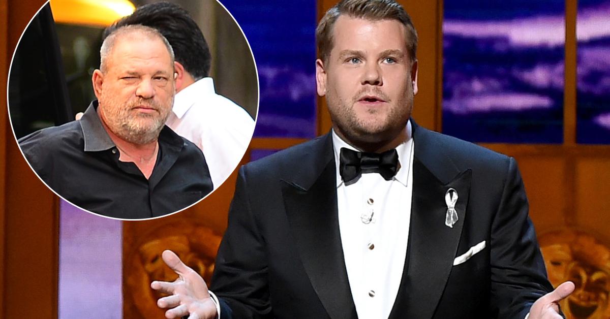 James Corden Apologizes For Harvey Weinstein Jokes