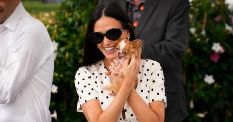 Composite photo of Demi Moore.