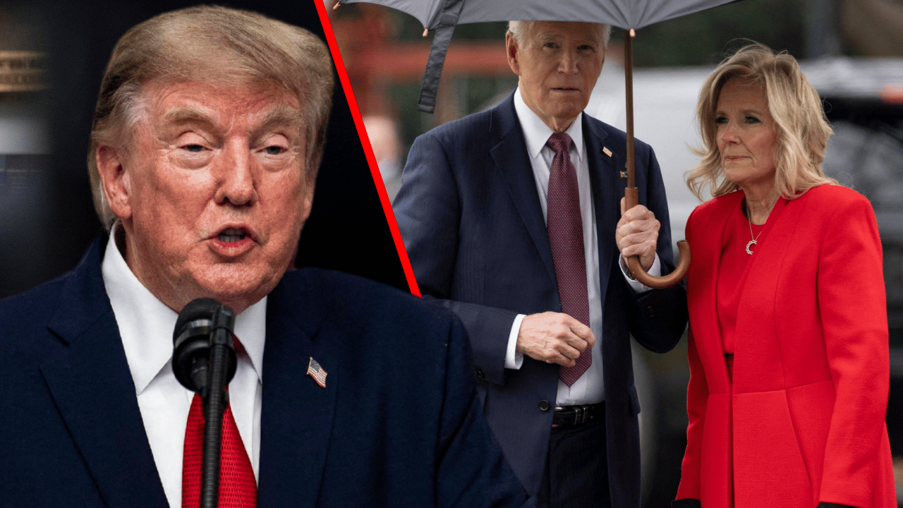 Joe and Jill Biden reportedly discussed the idea of pardoning Donald Trump before leaving office in 2025.