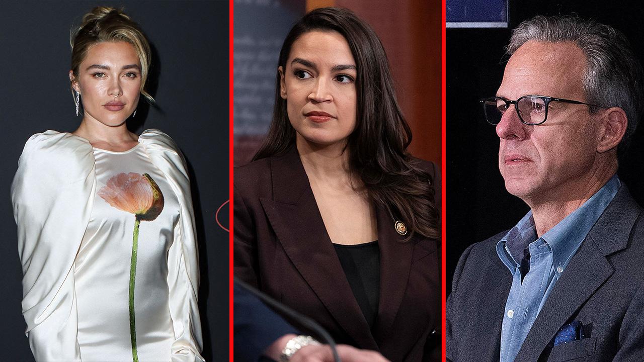 The journalist singled out Florence Pugh, Alexandria Ocasio-Cortez and Jake Tapper's comments.